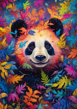 Schmidt - Panda Bear in the Rainbow Forest  - 1000 Piece Jigsaw Puzzle