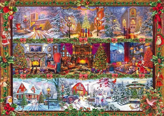 Schmidt - Merry Christmas Time - 1000 Piece Jigsaw Puzzle