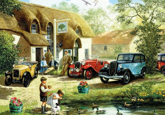 Gibsons - Feeding the Ducks - 500 Piece Jigsaw Puzzle