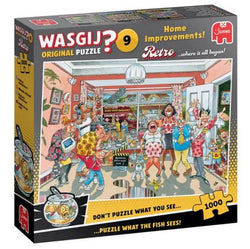 Wasgij - Retro Original 9 Home Improvements!  - 1000 Piece Jigsaw Puzzle