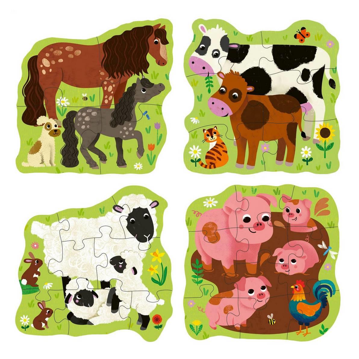 Ravensburger - Puzzle Up Farm Animals