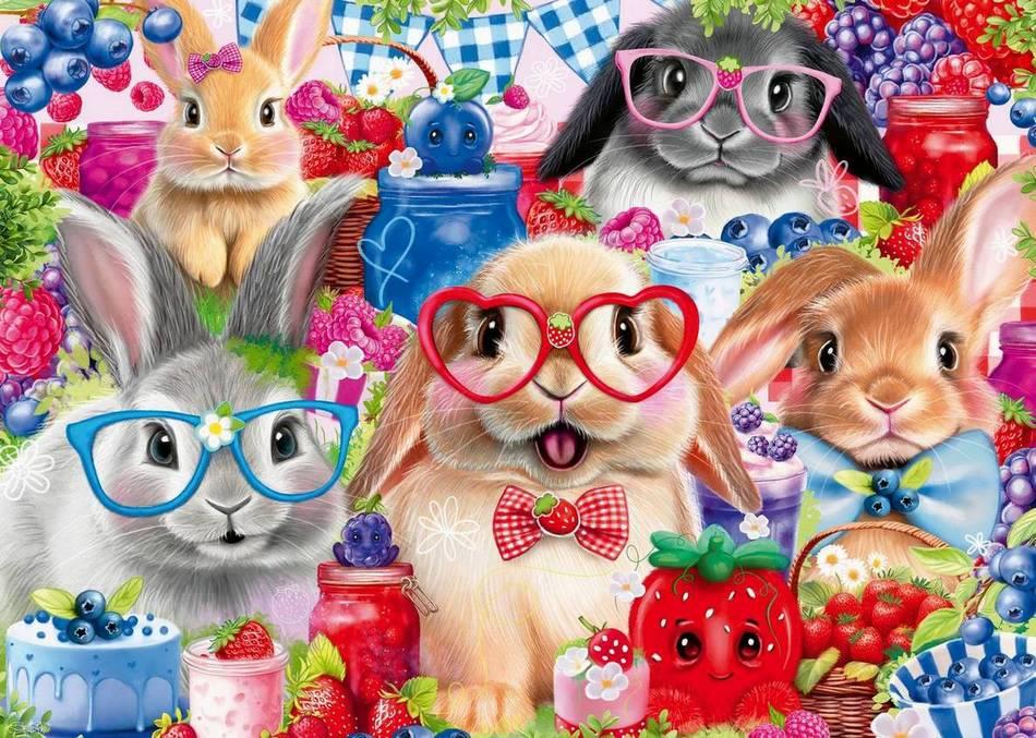 Ravensburger - Bunnies & Berries - 35 Piece Jigsaw Puzzle