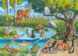 Ravensburger - Animals Above & Below - 60 Piece Jigsaw Puzzle