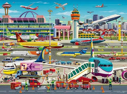 Ravensburger - Airport Central - 150 XXL Piece Jigsaw Puzzle