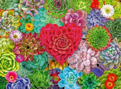 Ravensburger - Succulent Love - 500 Piece Jigsaw Puzzle