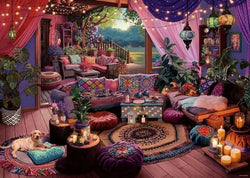 Ravensburger - My Haven No 12 - Boho Retreat - 1000 Piece Jigsaw Puzzle