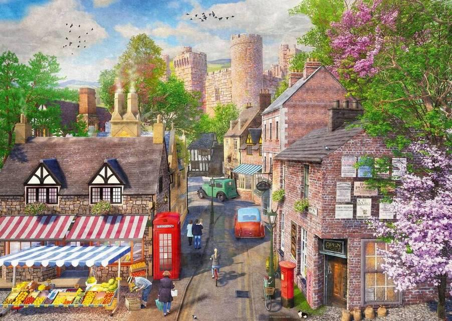 Ravensburger - Down the Lane No5 Castle Lane - 1000 Piece Jigsaw Puzzl ...