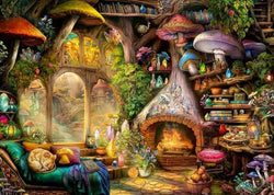 Ravensburger - Mushroom Cottage - 1000 Piece Jigsaw Puzzle