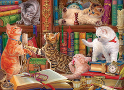 Eurographics - Library Kittens - 1000 Piece Jigsaw Puzzle