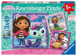 Ravensburger - Gabbys Dollhouse - 3 x 49 Piece Jigsaw Puzzle