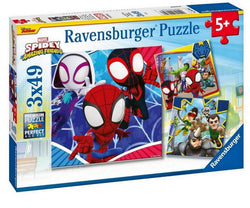 Ravensburger - Spideys Adventures - 3 x 49 Piece Jigsaw Puzzle