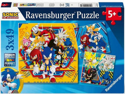 Ravensburger - Sonic - 3 x 49 Piece Jigsaw Puzzle