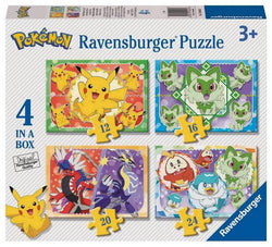 Ravensburger - Pokemon - 4 in a Box Jigsaw Puzzle