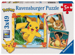 Ravensburger - Pokemon - 3 x 49 Piece Jigsaw Puzzle