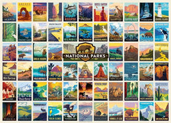 Masterpieces Americas National Parks Collage, 1000-piece jigsaw puzzle