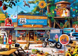 Masterpieces Trading Post on Route 66, 1000-piece jigsaw puzzle