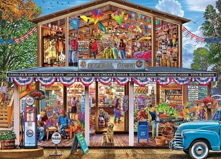 Masterpieces Hometown Market, 1000-piece jigsaw puzzle