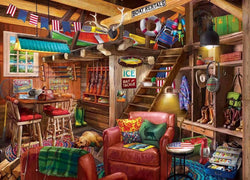 Masterpieces Fish Hunt & Hibernate, 1000-piece jigsaw puzzle