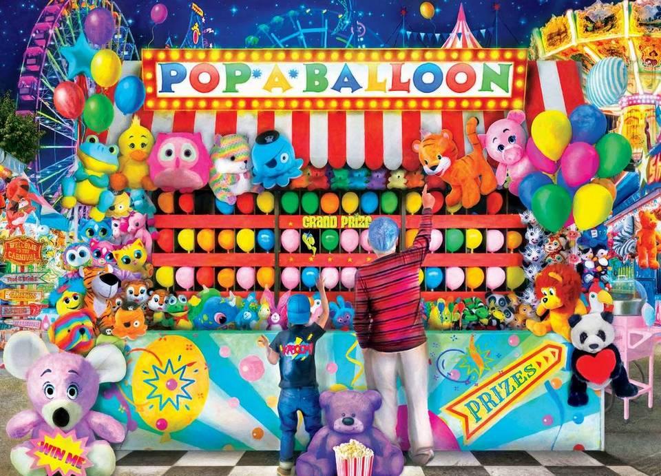 Masterpieces Pop-A-Balloon, 1000-piece jigsaw puzzle