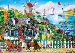 Masterpieces Rambling Rose Cottage, 1000-piece jigsaw puzzle