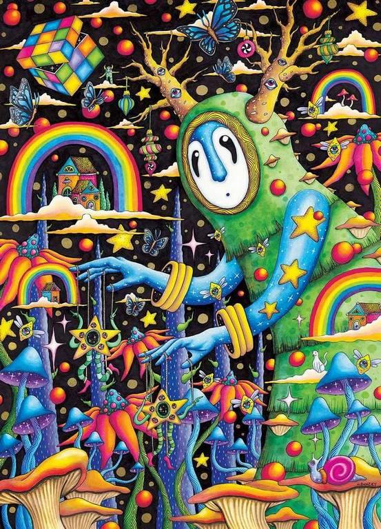 Masterpieces The World was Mad, 1000-piece jigsaw puzzle