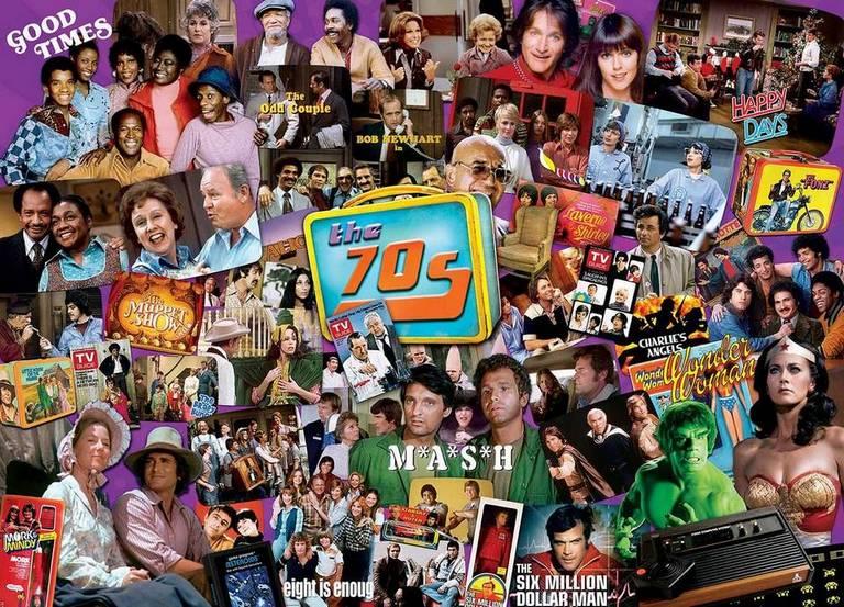 Masterpieces TV Time - 70s Shows, 1000-piece jigsaw puzzle