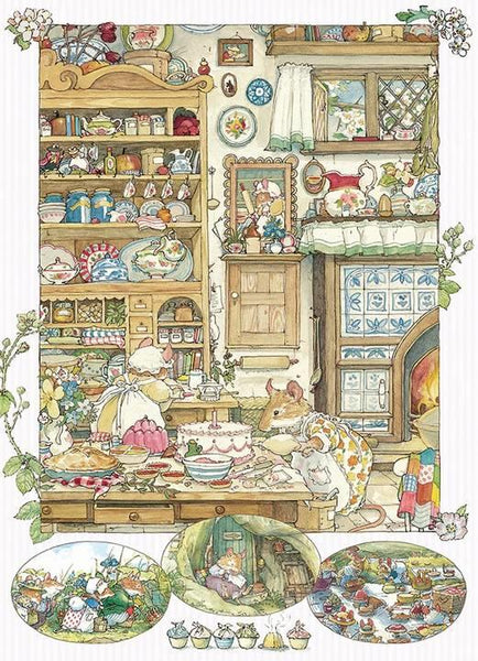 Cobble Hill Puzzle 500 Pezzi Zodiac – Bilancia Con Poster Incluso – Fatto In USA