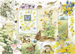 Cobble Hill - Natural Journal Spring - 1000 Piece Jigsaw Puzzle