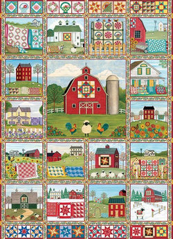 Cobble Hill - Quilt Country - 1000 Piece Jigsaw Puzzle