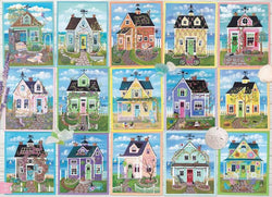 Cobble Hill - Seaside Cottages - 1000 Piece Jigsaw Puzzle