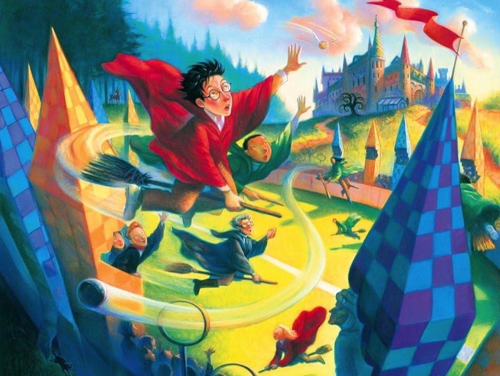 New York Puzzle Company - Quidditch - 1000 Piece Jigsaw Puzzle