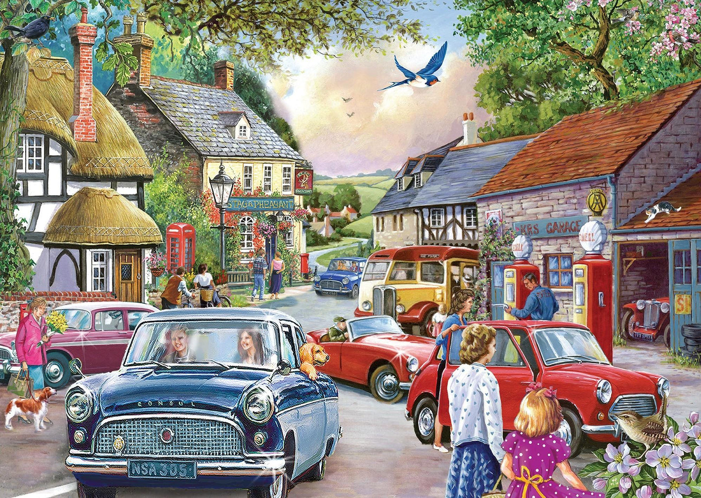 House of Puzzles - Five Bob A Gallon - 1000 Piece Jigsaw Puzzle