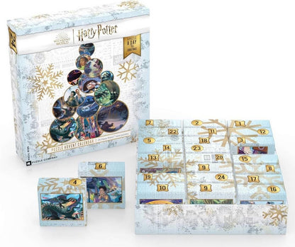 New York Puzzle Company - Harry Potter - Advent Calendar - 24 x 100 Piece