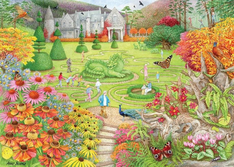 Falcon de Luxe - Garden Trails - 1000 Piece Jigsaw Puzzle