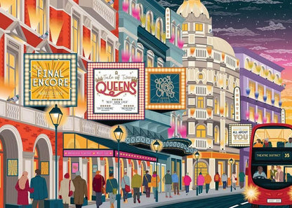 Falcon de Luxe - Night at the Theatre - 1000 Piece Jigsaw Puzzle