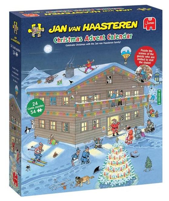 Jan Van Haasteren - Advent Calendar 2025 - 24 x 54 Piece Jigsaw Puzzle