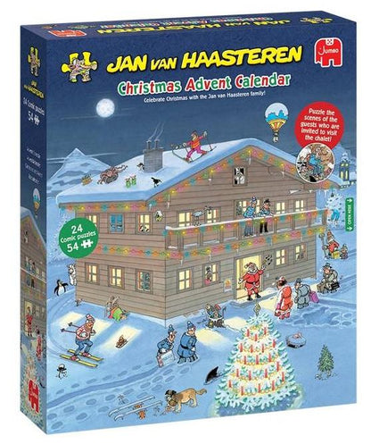Jan Van Haasteren - Advent Calendar 2025 - 24 x 54 Piece Jigsaw Puzzle