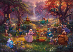 Schmidt - Thomas Kinkade - Disney Robin Hood - 1000 Piece Jigsaw Puzzle