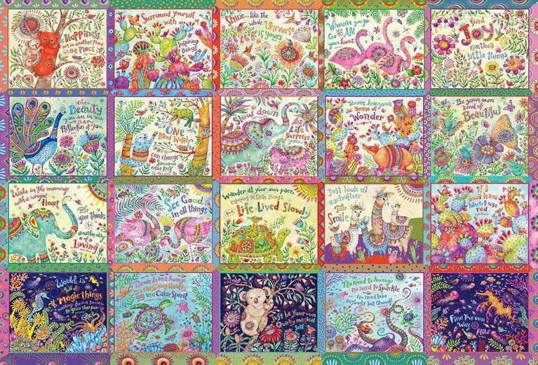 Cobble Hill - Happy Thoughts - 2000 Piece Jigsaw Puzzle