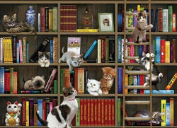 Cobble Hill - Kitty Librarians - 1000 Piece Jigsaw Puzzle