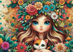 JaCarou - Blossom Companions - 1000 Piece Jigsaw Puzzle