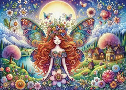 JaCarou - Petals and Wings - 1000 Piece Jigsaw Puzzle