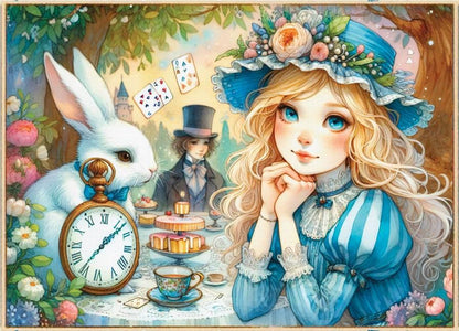 Delfy - Charming Tea Party - 1000 Piece Jigsaw Puzzle