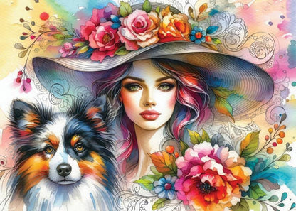 Delfy - Chic and Charming - 1000 Piece Jigsaw Puzzle