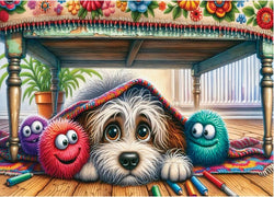Delfy - Courage Under Cover - 1000 Piece Jigsaw Puzzle