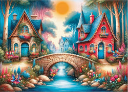 Delfy - Fairy Morning - 1000 Piece Jigsaw Puzzle