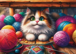 Delfy - Fuzz Among Threads - 1000 Piece Jigsaw Puzzle