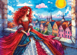 Delfy - Looking Beyond Rooftops - 1000 Piece Jigsaw Puzzle