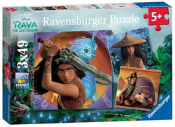Ravensburger - Raya The Last Dragon - 3 x 49 Piece Jigsaw Puzzle