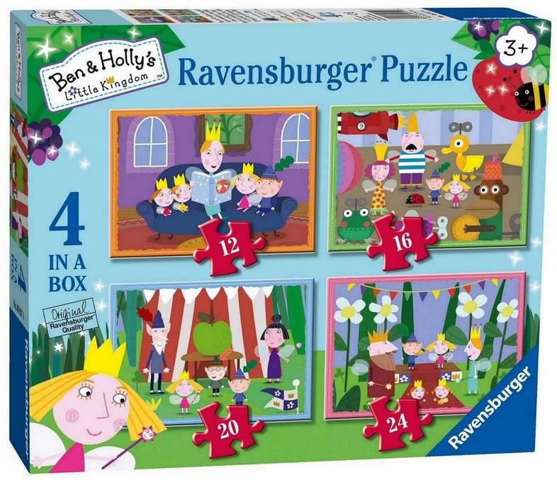 Ravensburger - Ben and Hollys Little Kingdom - 4 in a box Jigsaw Puzzle